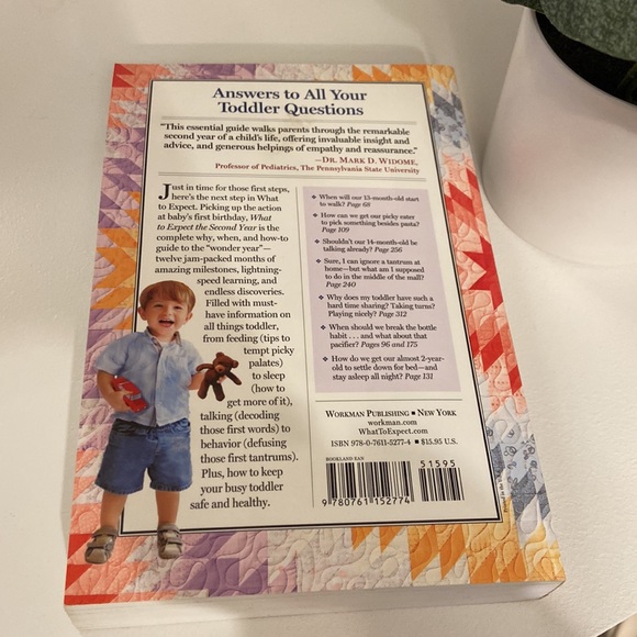 What to Expect the Second Year by Heidi Murkoff book - Picture 4 of 4